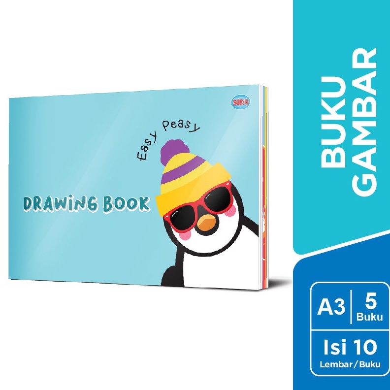 

Spesial Hemat SiDU Buku Gambar A3 5 Buku