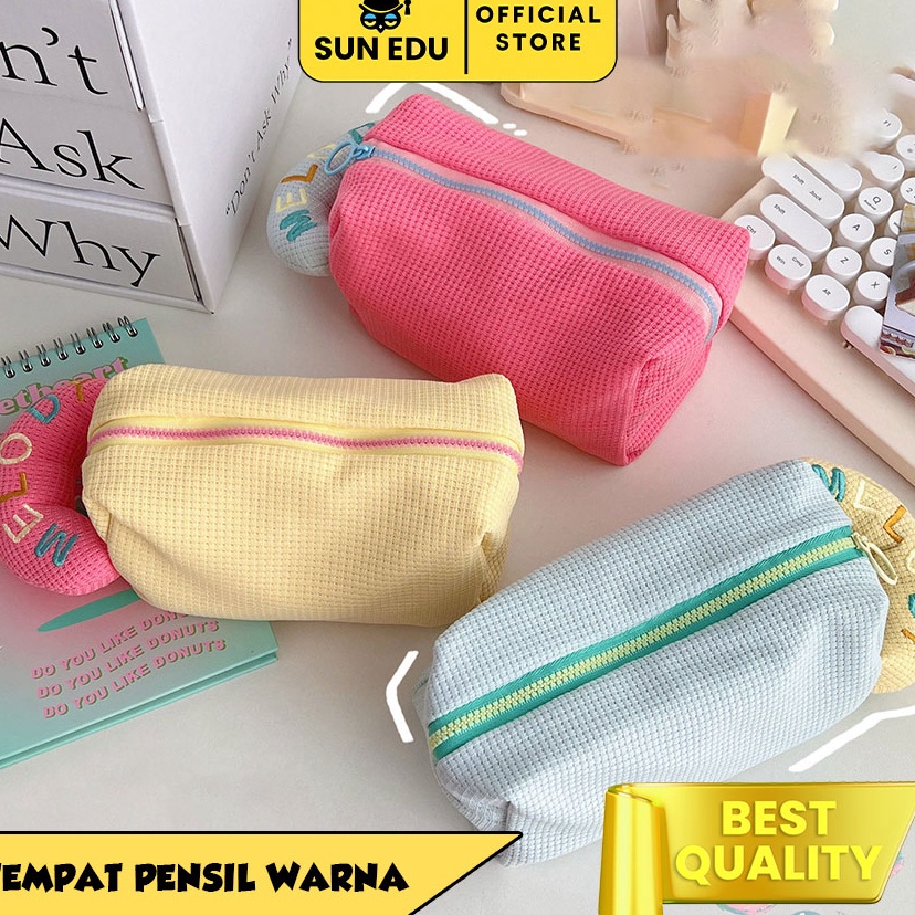 

Super Diskon Makeup travel pouch pastel Tempat pensil korean cute aesthetic