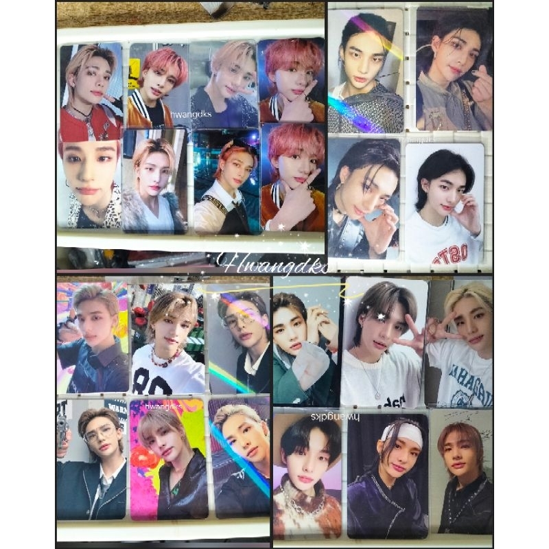 (READY STOCK) official photocard benefit POB hyunjin LDF KTOWN APPMUS MAKESTAR WITHMU Mahagrid Speci