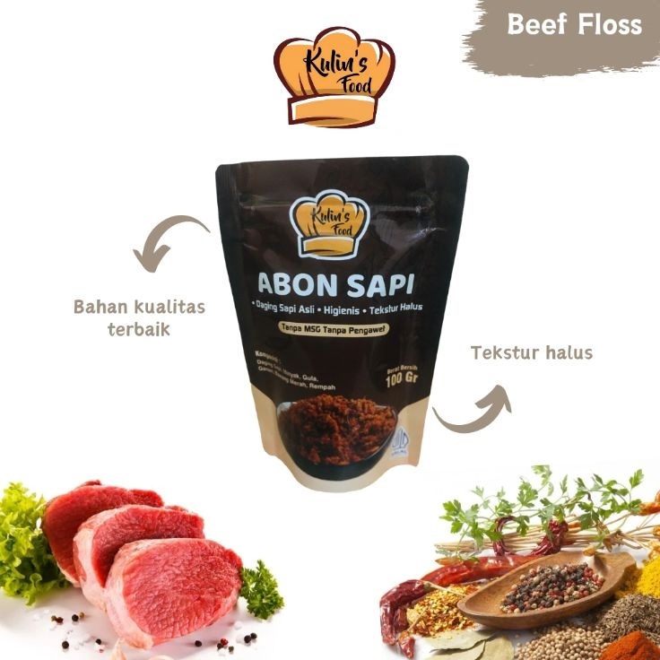 

Elegant Kulinsfood Abon Sapi kemasan 1gram
