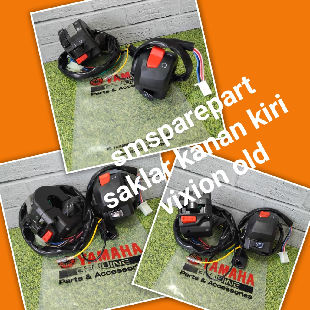 yamaha saklar holder standar set kiri kanan motor vixion old 2006 2007 2008 2009 2010 2011 2012