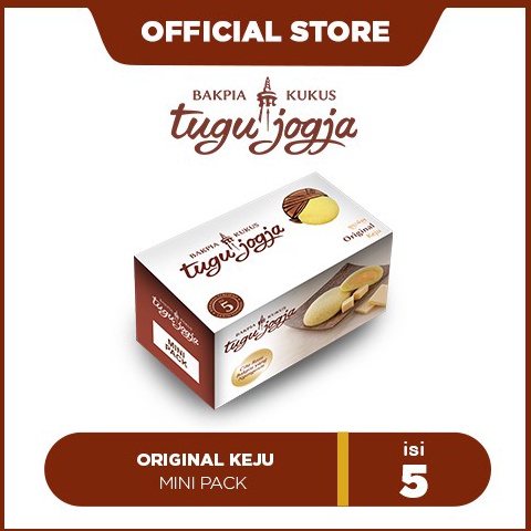 

Baru Bakpia Kukus Tugu Jogja Original Keju Mini Pack