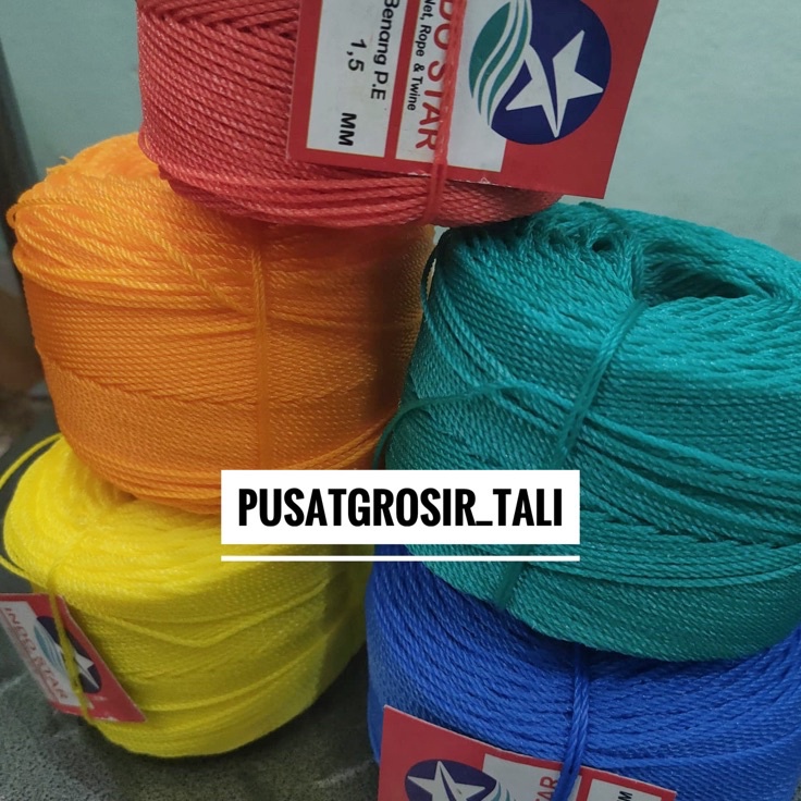 

First Sale Tali Tambang Kecil 15mm Tambang PE 15 mm 15 METER MURAH