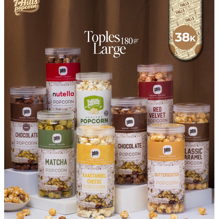 

Model Baru 7Hills Popcorn Toples Large 18gr