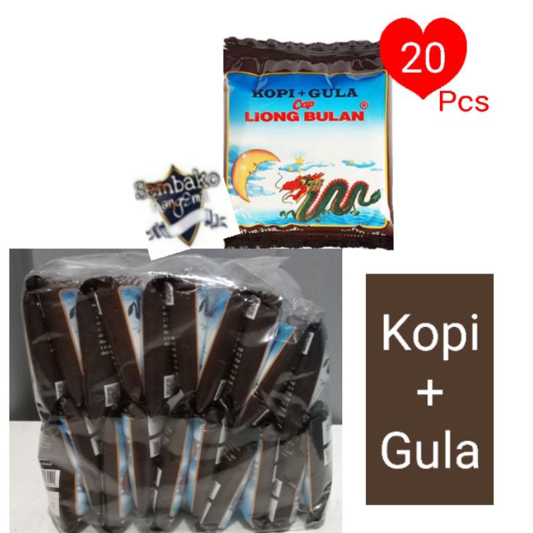 

Diskon sekarang Kopi Cap Liong Bulan Plus Gula Isi 2Pcs 28gram