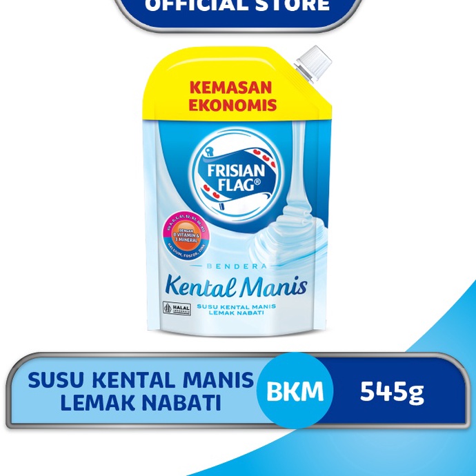 

Big Sale Frisian Flag Bendera Kental Manis Pouch 545gr