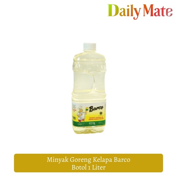 

Dapatkan Sekarang Barco Minyak Goreng Kelapa Botol 1 Liter