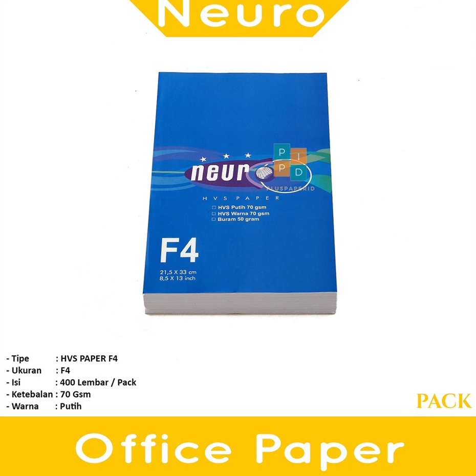 

Penjualan Meriah NEURO Kertas Hvs Fotokopi F4 7gsm Putih Pack