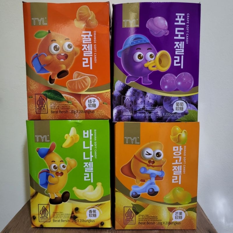 

Permen Lunak Sachet TYL