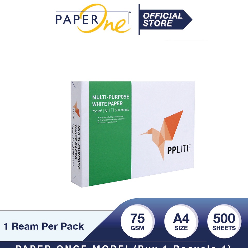 

Hadir Terpopuler PP Lite Kertas A4 75gr Copier 1 Rim 5 lembar Kertas HVS A4 Kertas Fotocopy