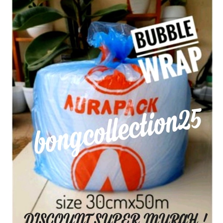 

Super Keren BUBBLE WRAP 5METER X 3 CM AURAPACK BUBBLE WARP BUBBLE WRAP ROLL