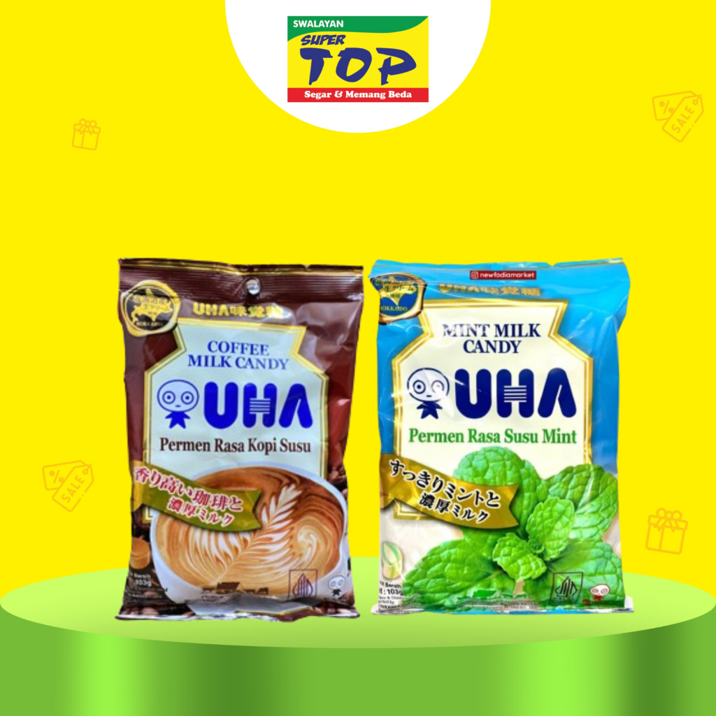 

~TOP~ UHA PERMEN SUSU RASA KOPI DAN MINT 103GR