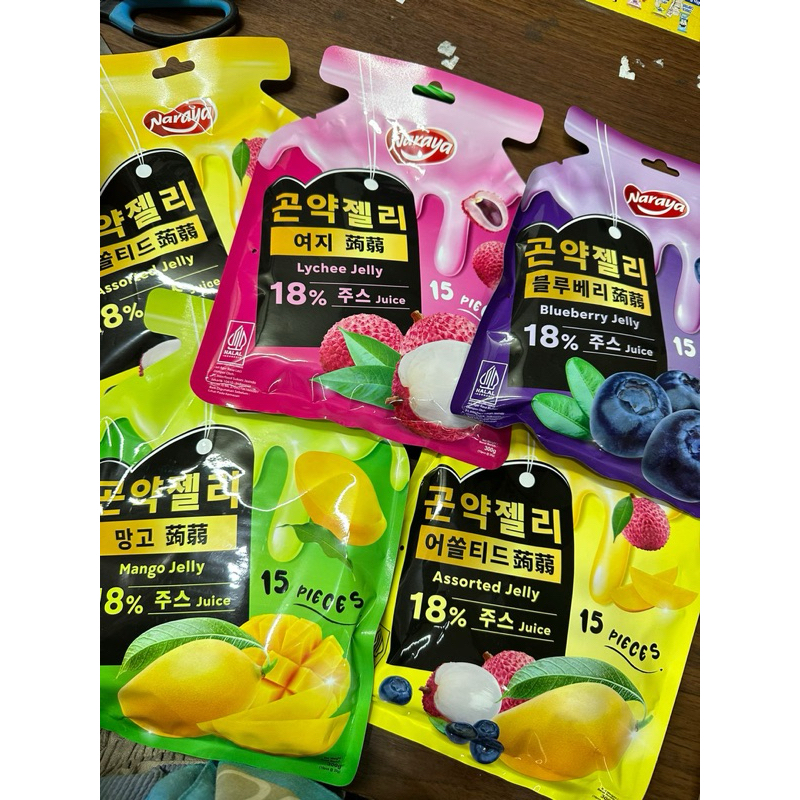 

Naraya Konnyaku Konjac Jelly Puding Sari Buah Asli