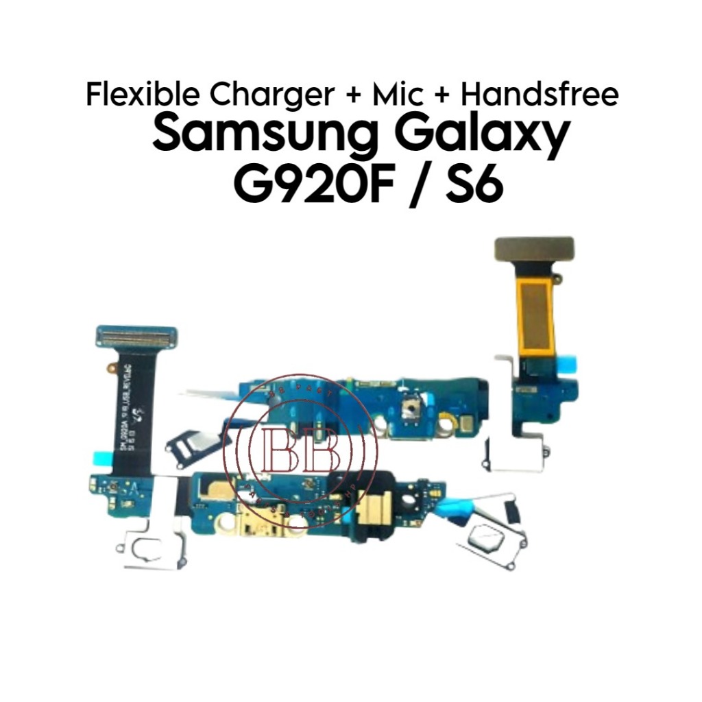 Papan Konektor PCB Charger Mic Handsfree Samsung Galaxy S6 / G920F / SM-G9200 / SM-G9208 / SM-G9208/