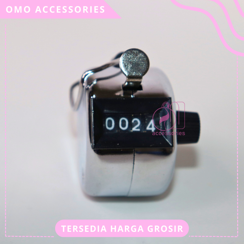 TASBIH MANUAL NIKEL / TALLY COUNTER NIKEL