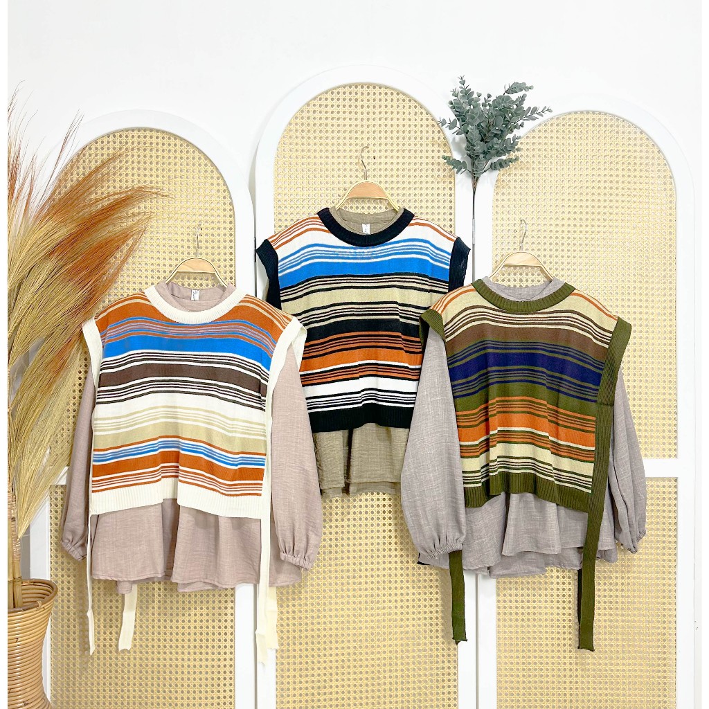 BLOUSE IMPORT + VEST