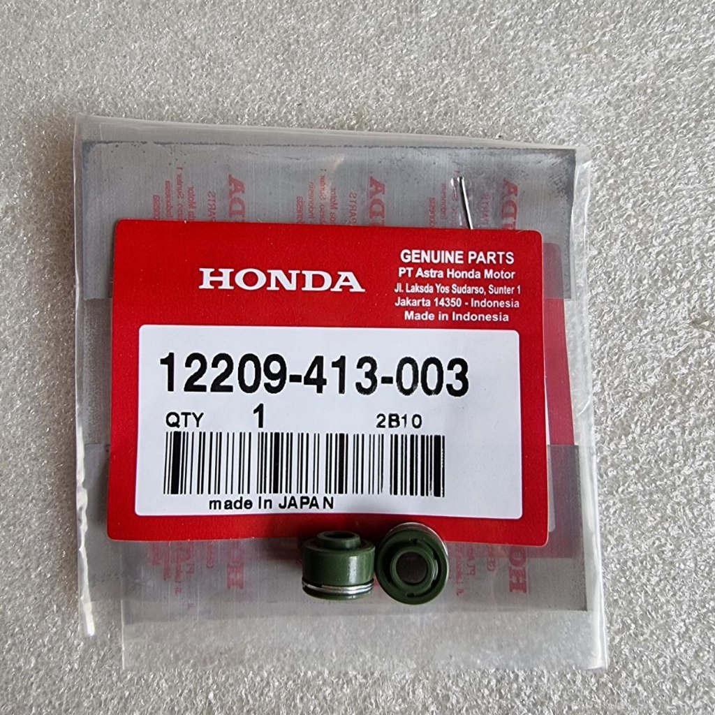 Seal Sil Klep 2Pcs 413 Gl Pro, Mega Pro, Tiger Ori Honda Japan