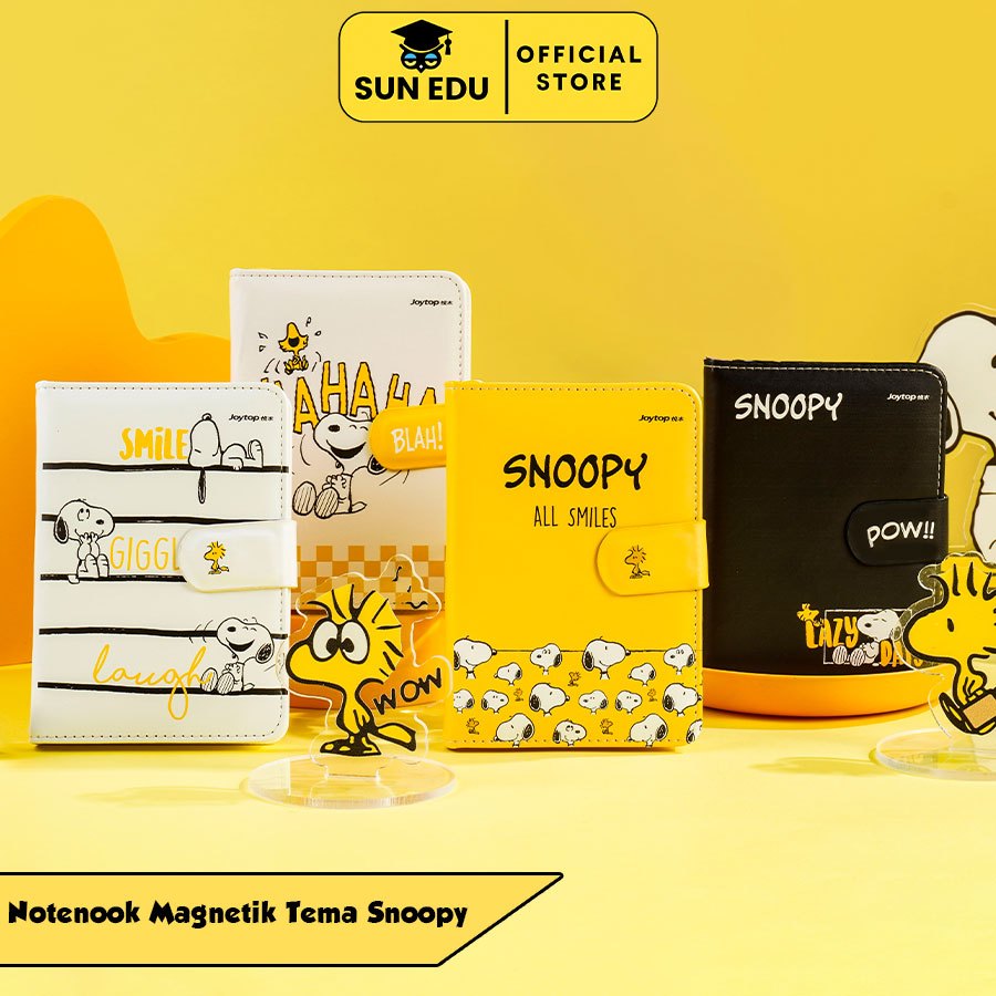 

Agenda book A6/ Diary ukuran A6/ Buku catatan Snoopy Magnet