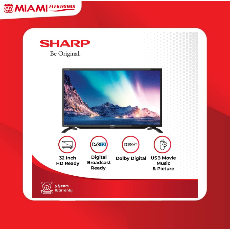 Sharp 2T-C32HD1500i / 2TC32HD1500I TV LED Digital Full HD 32 Inch
