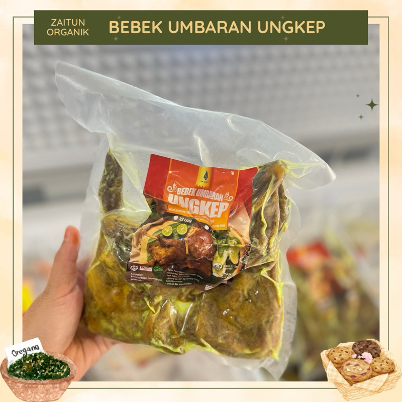 

BEBEK UMBARAN UNGKEP | NO MSG | TANPA PENGAWET | PURE ORGANIK