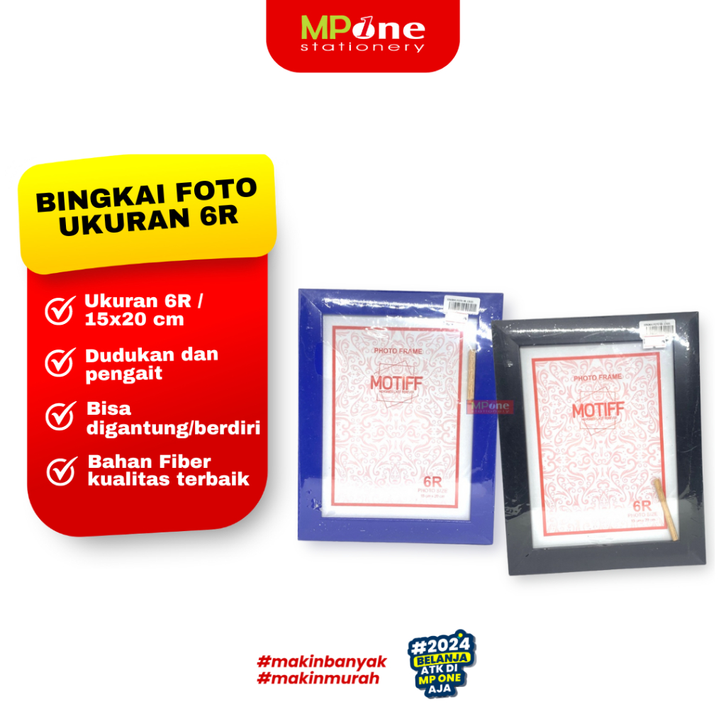 Bingkai Foto Ukuran 6R / Bingkai Foto Minimalis / Bingkai Foto 6R 15X20 CM