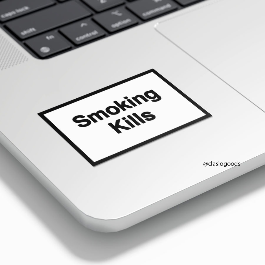 

Sticker Tempel "Smoking Kills