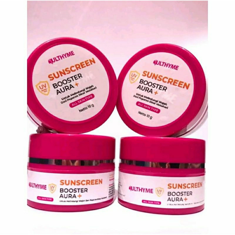 ULTHYME SKINCARE SUNSCREEN BOOSTER AURA