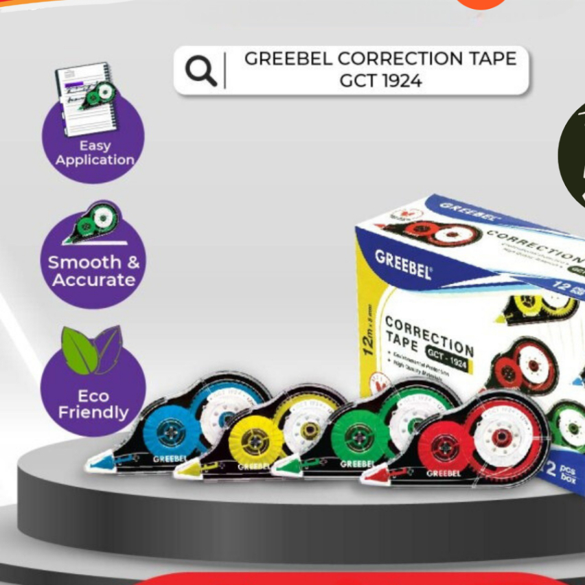 

Greebel Correction Tape 12 Meter gct-1924