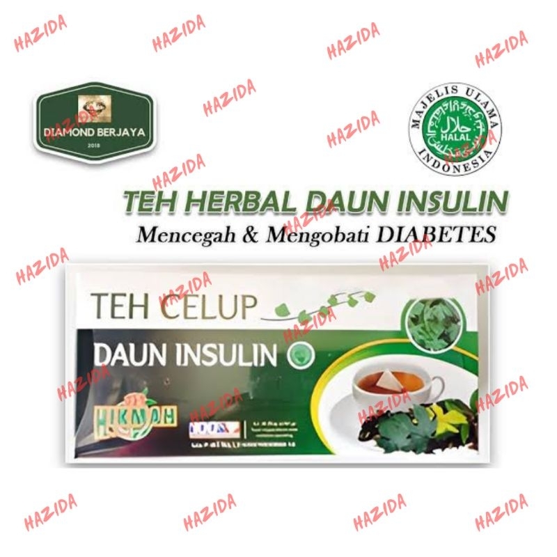 

Teh Celup Daun Insulin HIKMAH Isi 20 pcs Diabet
