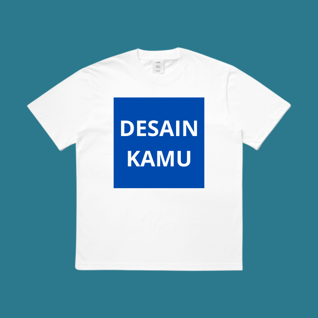 Kaos Sablon Custom Pria Wanita Bisa Pesan Satuan, Kaos Custom Gambar Foto Tulisan Lengan Pendek Dan 