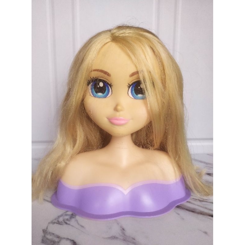 Mainan Salon - salonan / Make Up Anak Kepala Boneka Styling Head Little Bebops Bekas Used Toys
