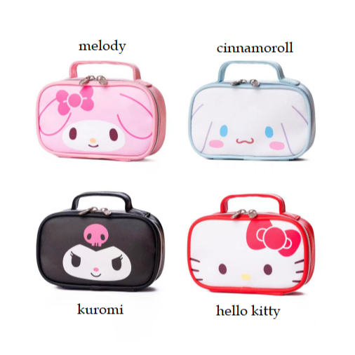 

tempat pensil sanrio handle pencase cinnamorol tas toiletries kosmetik