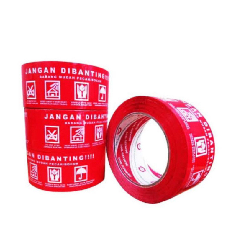 

LAKBAN FRAGILE MERAH 100 YARD