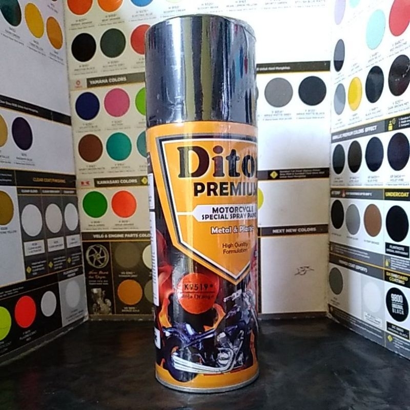 Cat Semprot diton Premium Ninja Orange K9581*