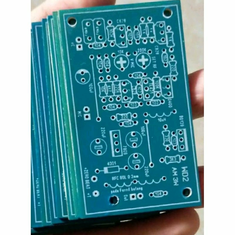 KIT Pemancar Radio AM TL431  3 Watt "WD2' Pemancar SW HF QRP