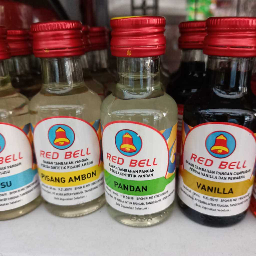 

Essense redbell 30ml / Perisa Kue