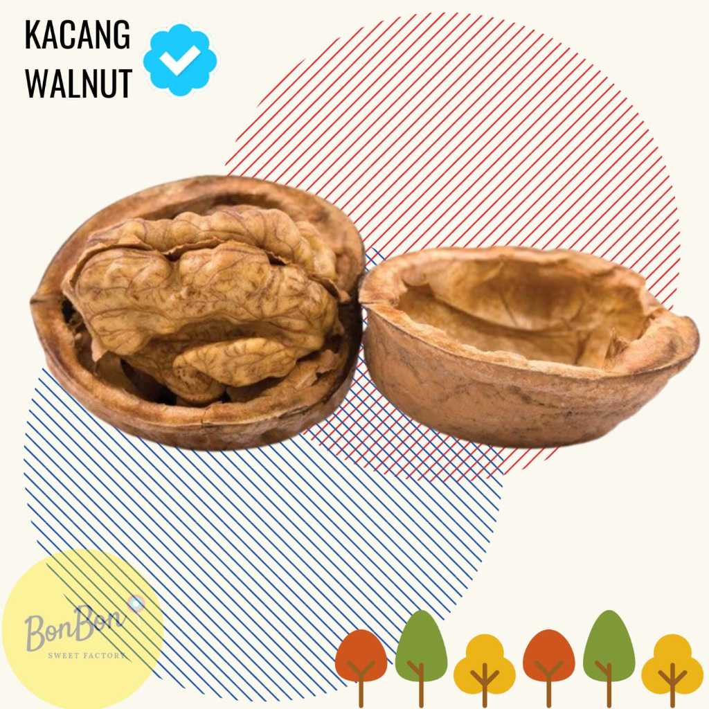 

Kacang Walnut Matang Manis 500 Gr