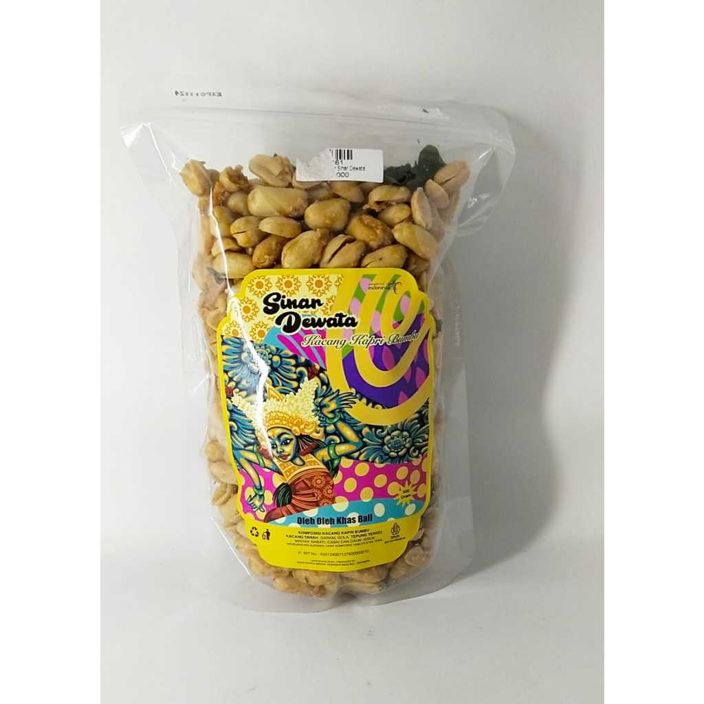 

Kacang Kapri Bumbu Plastik Sinar Dewata Oleh oleh Khas Bali 500gr