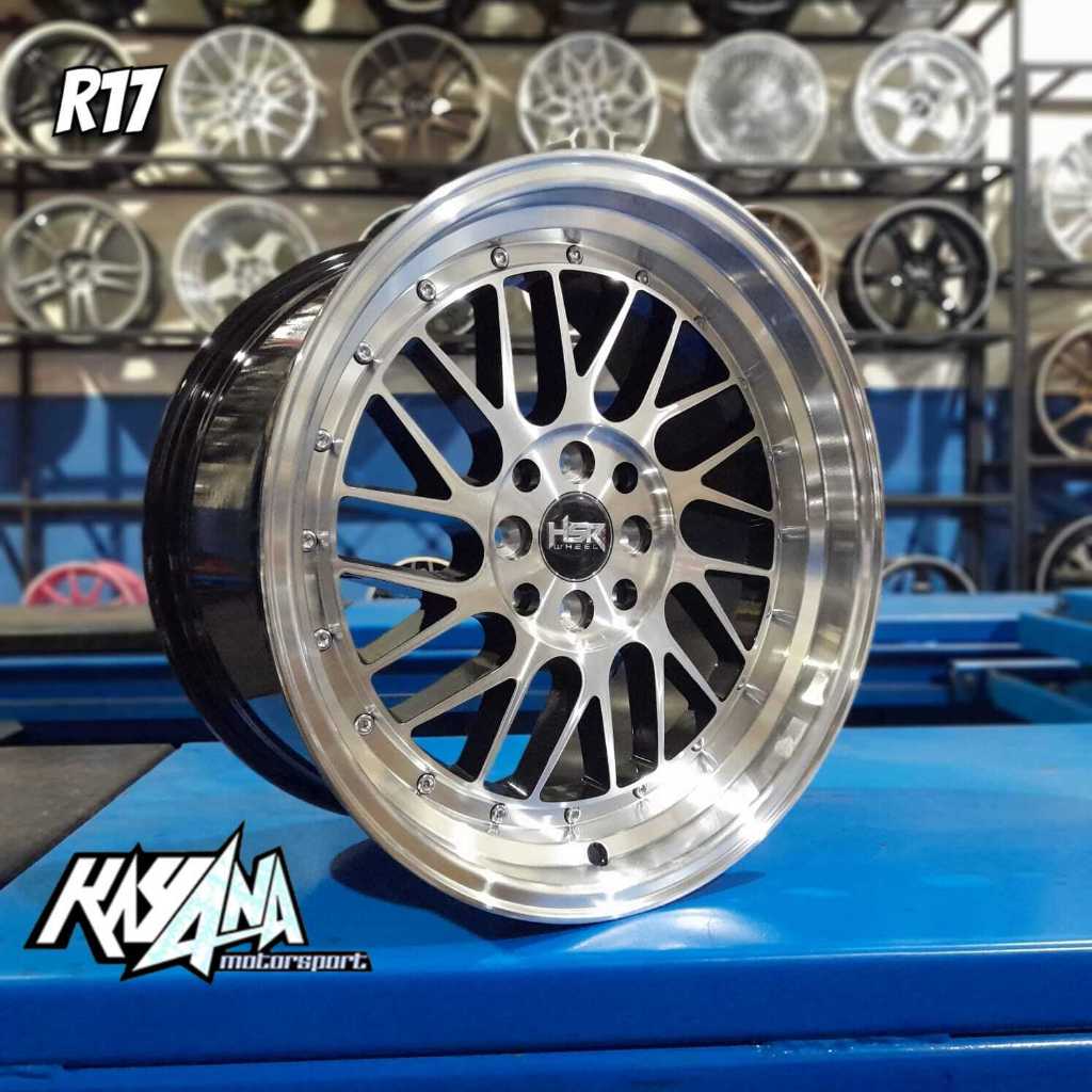Velg Avanza Mobilio Yaris Jazz HSR Paddoock R17 Velg Racing Celong R17 (Gratis Ongkir)
