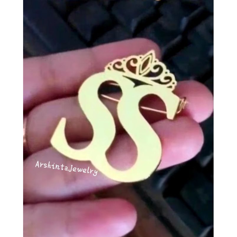 Bros Shella Shaukia titanium lapis emas