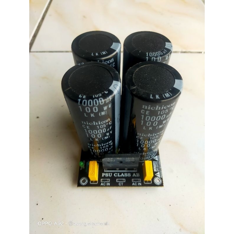 kit psu 4 elco nichicon 10000uf 100v
