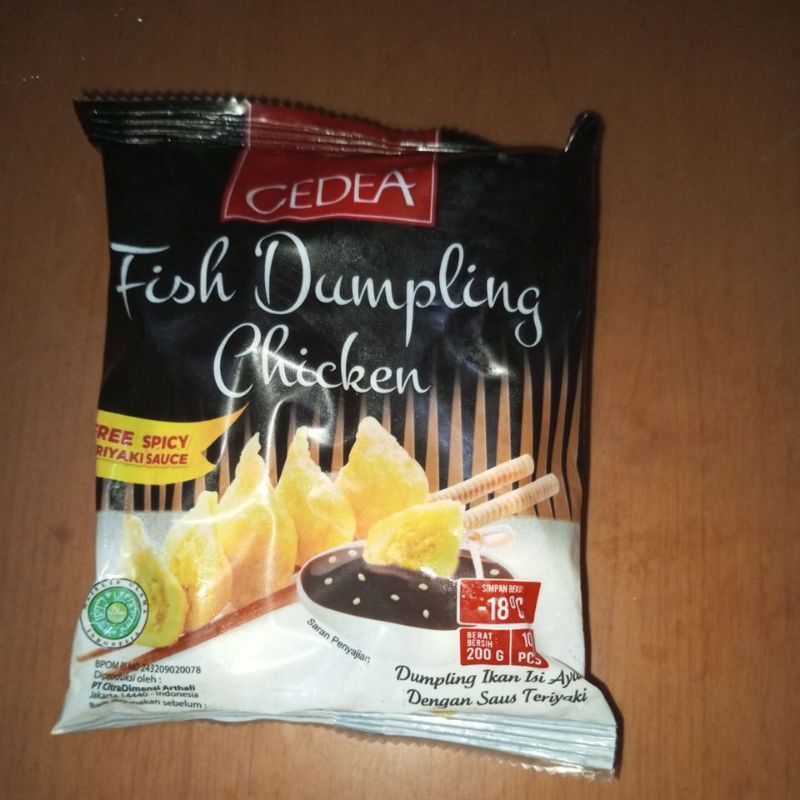 

PROMO!! DUMPLING AYAM CEDEA 200GR HALAL