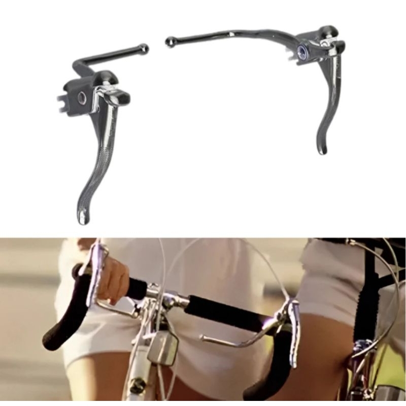Handle Rem Sepeda Balap Klasik Fixie Jadul Vintage Tuas Rem Nos