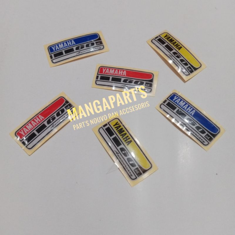 Emblem yamaha anniversary 60 th logo yamaha 60 thn emblem yamaha 60 tahun