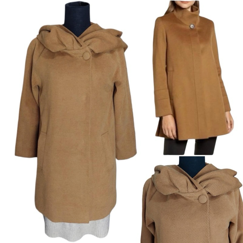 Preloved Wool Coat KASTANE 352415