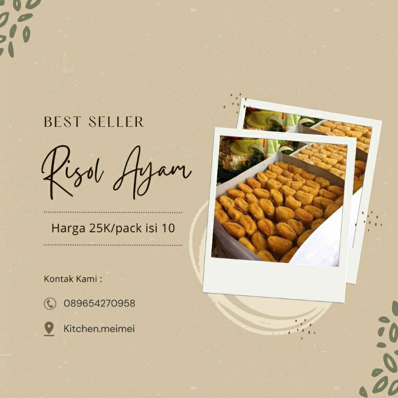 

Risoles Ayam Sayur