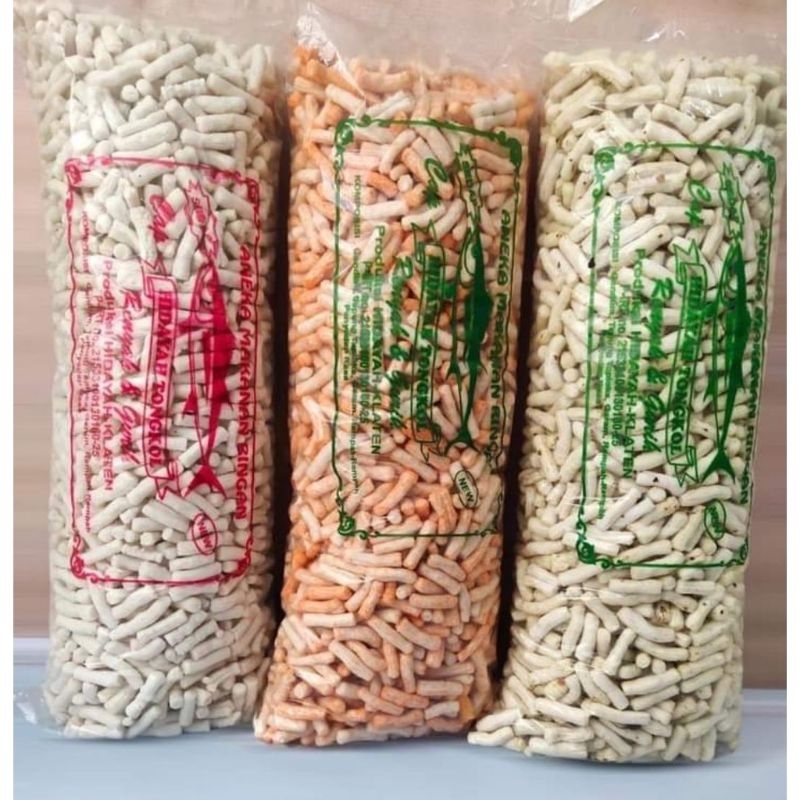 

Kerupuk Tongkol Khas Klaten Berat 1 kg