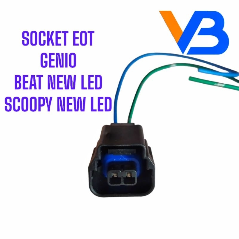 Socket EOT Beat Deluxe Genio Beat New Led Scoopy New Led Soket Eot Beat New Led Soket Eot Genio Soke