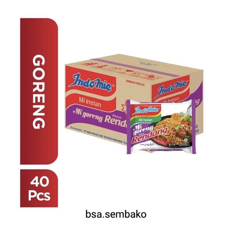 

Indomi goreng rendang 1 Dus