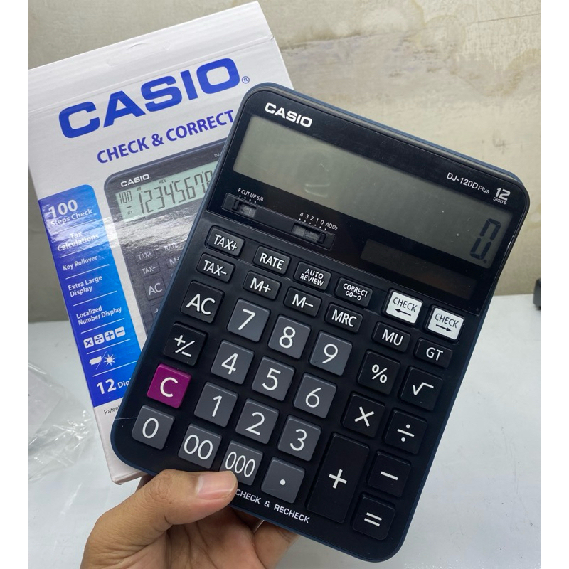 

kalkulator casio dj120 plus - alat hitung casio DJ120PLUS kakulator casio murah